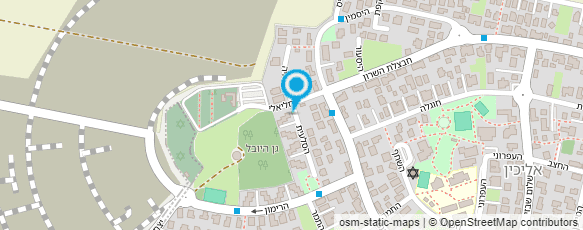 מפת הגעה אל רחל זהבי מפת הגעה אל רחל זהבי