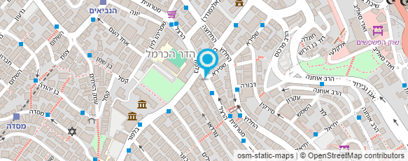 מפת הגעה אל ארנקי אולגה מפת הגעה אל ארנקי אולגה