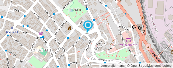 מפת הגעה אל גוטמן ארז