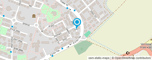 מפת הגעה אל יורם אחזקה בניה ושיפוצים
