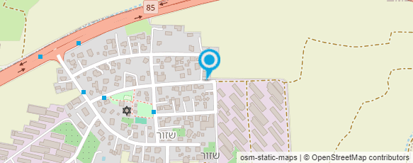 מפת הגעה אל אחוזת הדקל