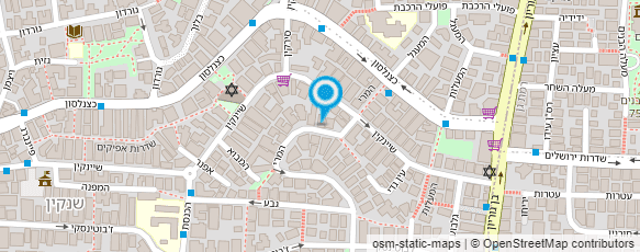 מפת הגעה אל מחשבי שנקין