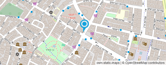 מפת הגעה אל דונה ויקטוריה