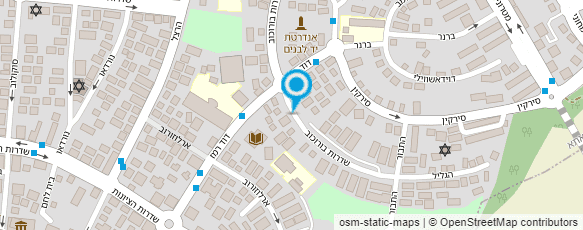 מפת הגעה אל יואב רובין - בודק מוסמך