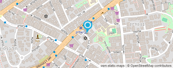 מפת הגעה אל ד"ר פופקין דניאל