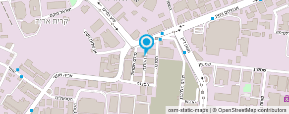 מפת הגעה אל א. רובין