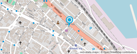 מפת הגעה אל וקסמן צבי