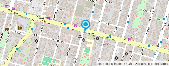 מפת הגעה אל ג'וקר פיצה