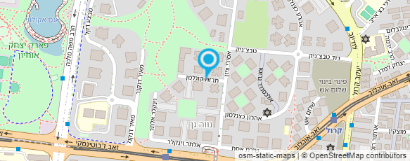 מפת הגעה אל טנכילביץ חנן