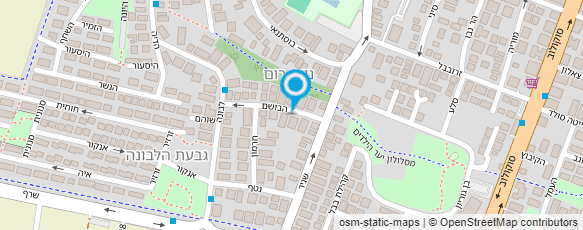 מפת הגעה אל ליצור עם לימור