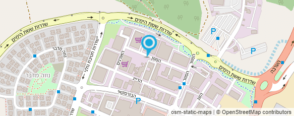 מפת הגעה אל מוסך ברק אלמוג