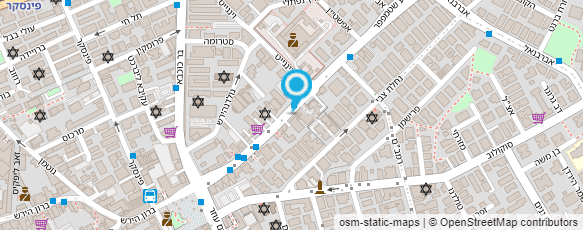 מפת הגעה אל יניב - עיצוב שיער