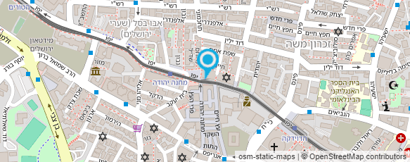 מפת הגעה אל "יאס ובנו"