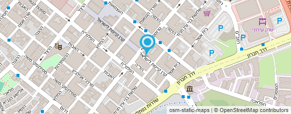 מפת הגעה אל גלובינסקי מיכל - עיצוב הבית