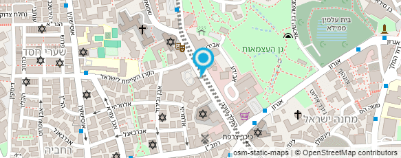 מפת הגעה אל מכבסת הכוכב