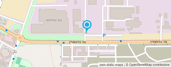 מפת הגעה אל פניציה מפעלי זכוכית בע"מ