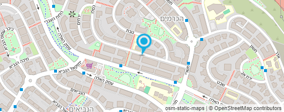 מפת הגעה אל אומן בעור צביעת ספות