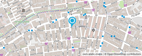 מפת הגעה אל אלעד- טכנאי מכונות כביסה