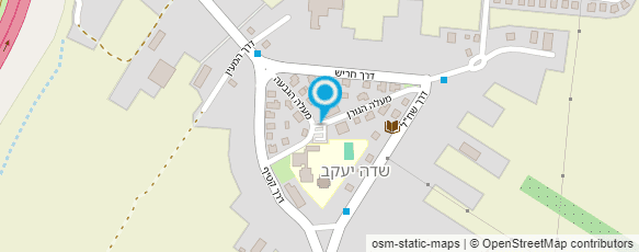 מפת הגעה אל עצהשדה