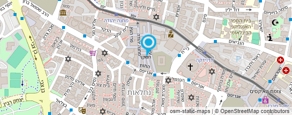 מפת הגעה אל מרדכי ששון