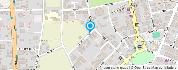 מפת הגעה אל ועד בית מגן