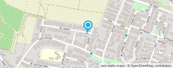 מפת הגעה אל בן זקן אלון