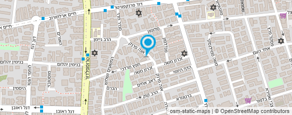 מפת הגעה אל שוורץ אלכסנדר