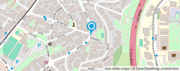 מפת הגעה אל היחידה הארצית לחקירות וביטחון