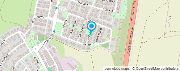 מפת הגעה אל מאור שושנה