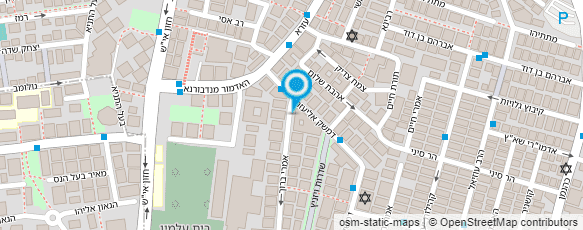 מפת הגעה אל אפיקים רובינשטיין