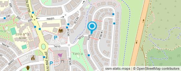 מפת הגעה אל עתון שוהם פלוס