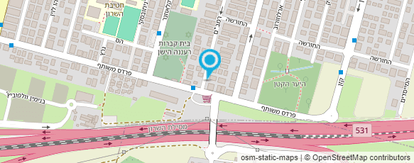 מפת הגעה אל הובלות איציק