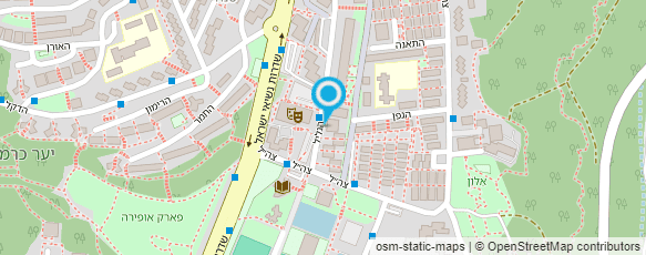 מפת הגעה אל המרכז לבריאות האישה