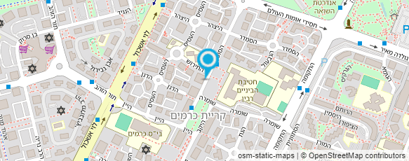 מפת הגעה אל עו"ד קורץ נתן