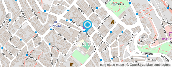 מפת הגעה אל עו"ד חסון יצחק