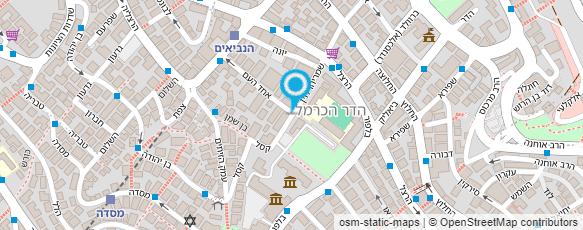 מפת הגעה אל פישמן בן ציון