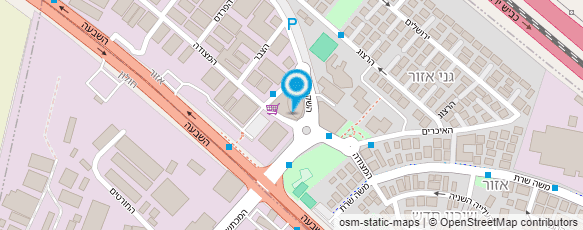 מפת הגעה אל אלינה טכנולוגיות בע"מ