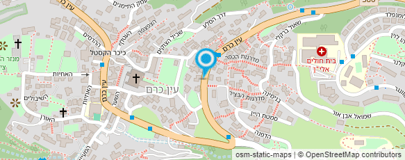 מפת הגעה אל בחורש הטבעי