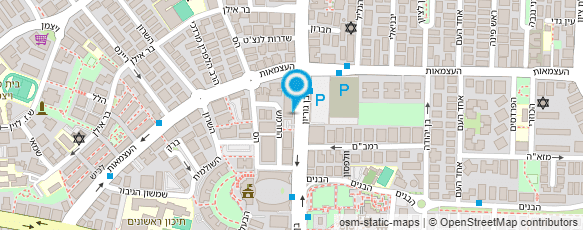 מפת הגעה אל עירית בר עיצובים