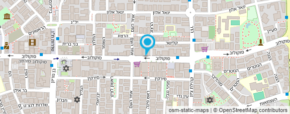 מפת הגעה אל יוסי כהן