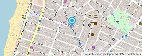 מפת הגעה אל אלנבי 40