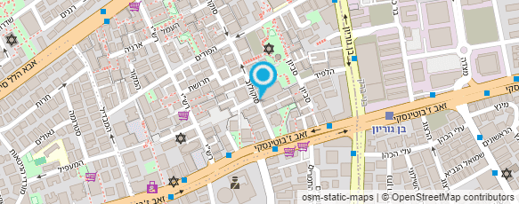 מפת הגעה אל רונן יחסי ציבור ואסטרטגיה