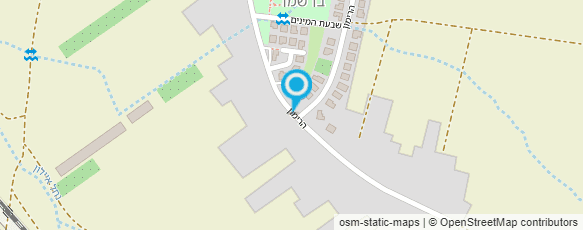 מפת הגעה אל ד"ר קול עמוס - וטרינר סוסים