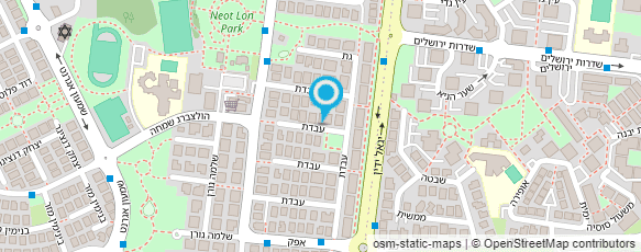 מפת הגעה אל סנסציה בר