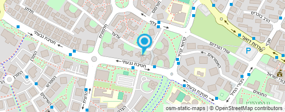 מפת הגעה אל גינון והשקייה יואל כהן