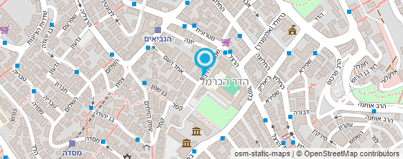 מפת הגעה אל פרופ' י. אידלמן בניו ושות' בע"מ מפת הגעה אל פרופ' י. אידלמן בניו ושות' בע"מ