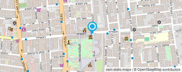 מפת הגעה אל מקדונלד'ס