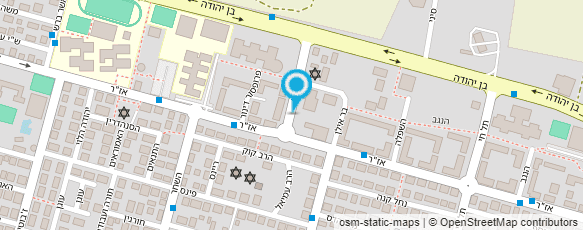 מפת הגעה אל מלב"י-מרכז לאביזרי בית יד שניה