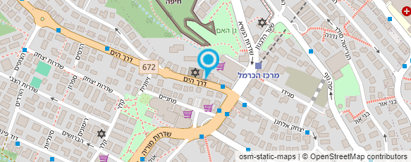 מפת הגעה אל א"ת מרכז מידע