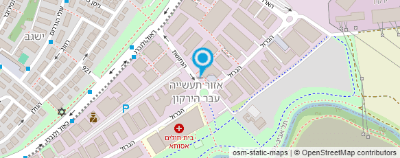 מפת הגעה אל עו''ד קנטור סטיבן